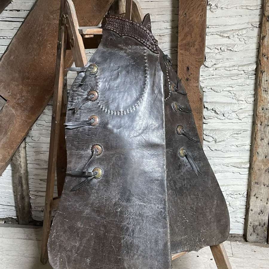 Pair of Antique Leather Chaps from a Montana Ranch