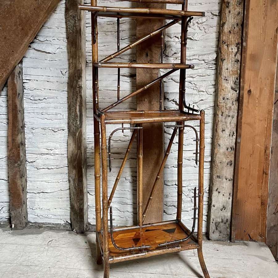 Victorian Aesthetic Bamboo Plant Stand