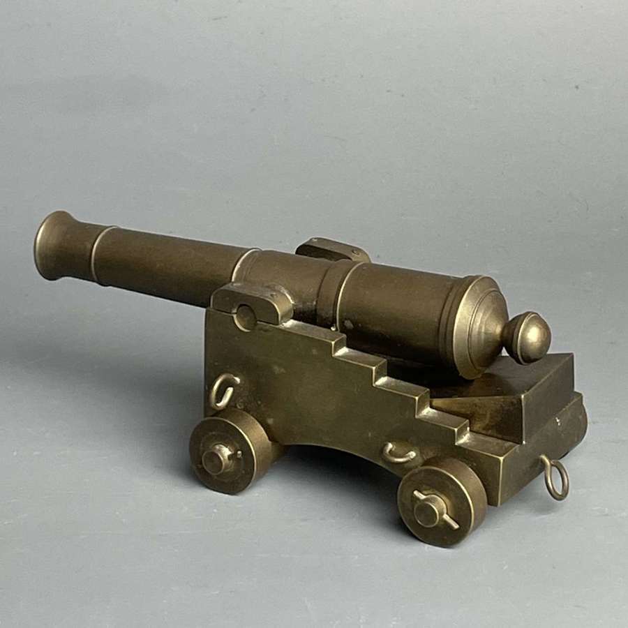 Engineers Brass Model Cannon