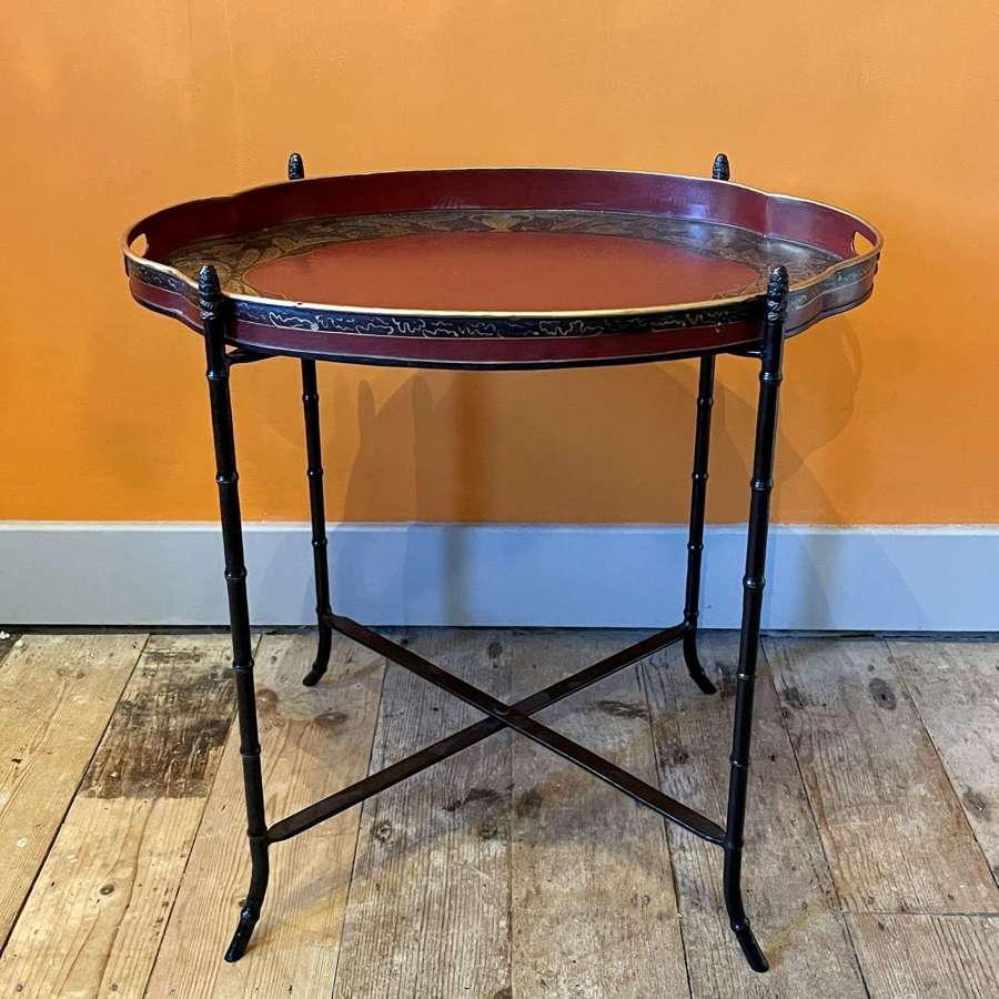 Toleware Two Handled Tray Table