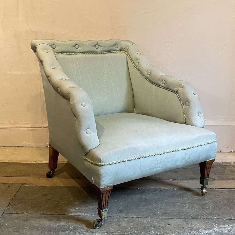 Edwardian Square Back Occasional Chair