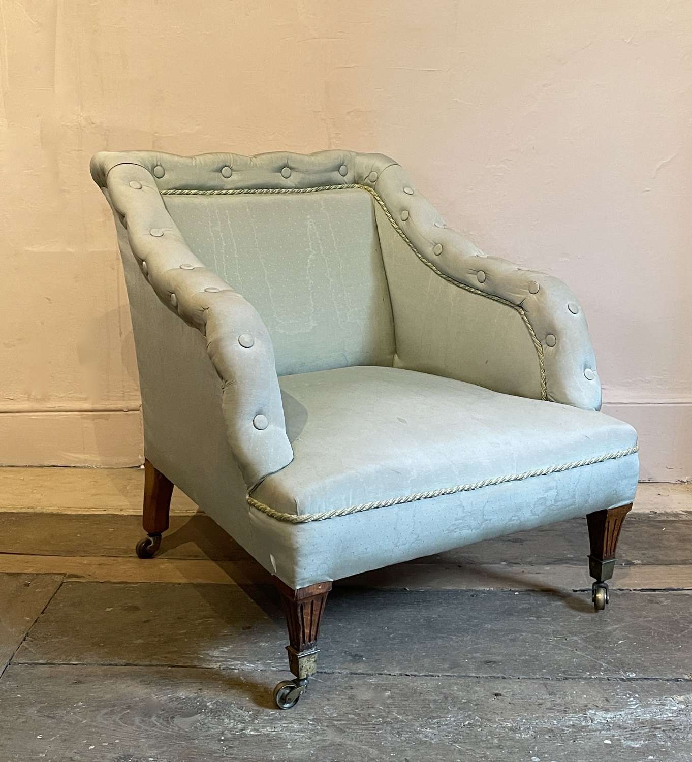 Edwardian Square Back Occasional Chair