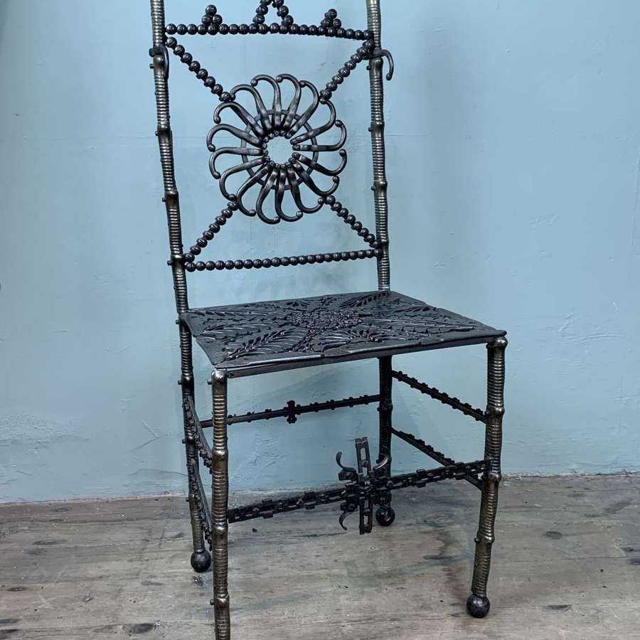 French Armoury Gun Parts Chair