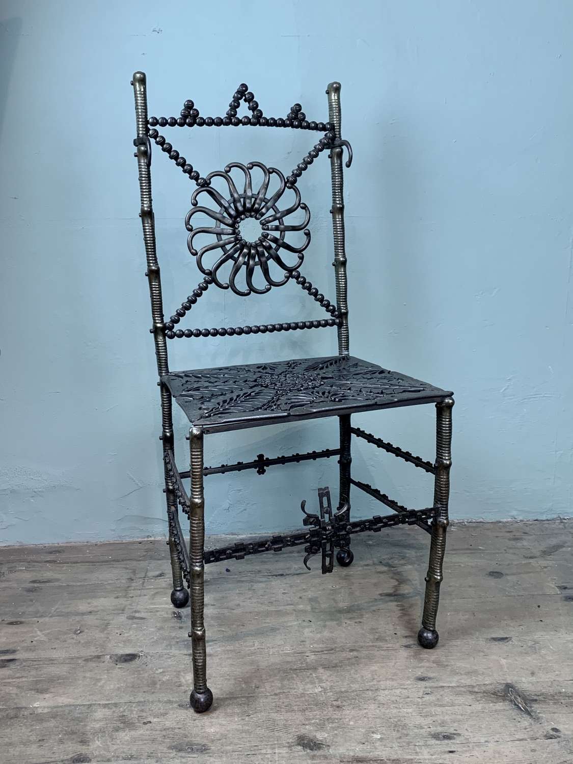 French Armoury Gun Parts Chair