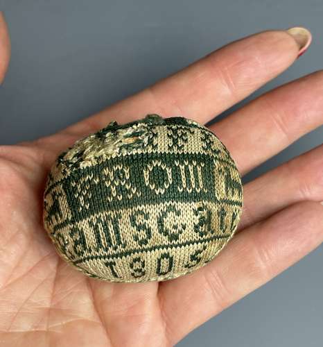 Regency 'Trifle From Ramsgate' Souvenir Pinball Pin Cushion dated 1805