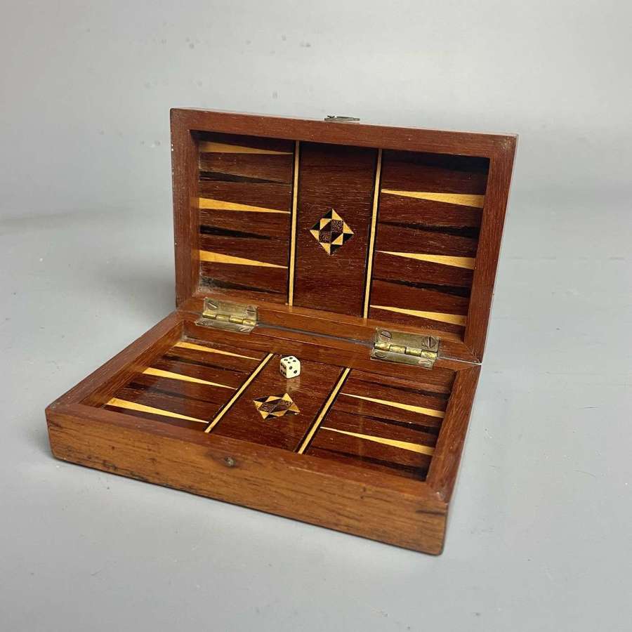 Miniature Travelling Chess & Backgammon Board