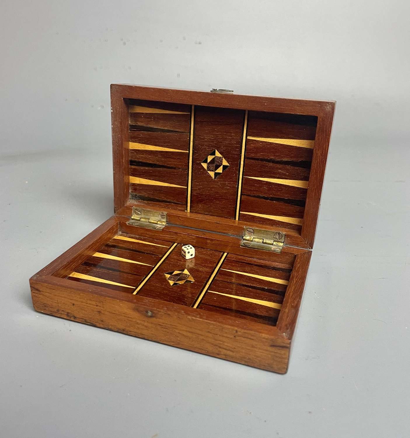 Miniature Travelling Chess & Backgammon Board