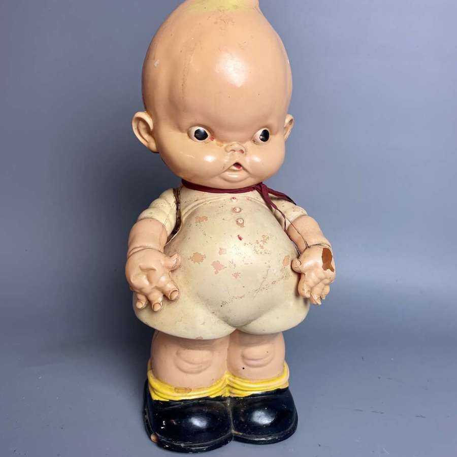 Rare, Large, 1930's Mabel Lucie Attwell Celluloid 'Diddums' Doll