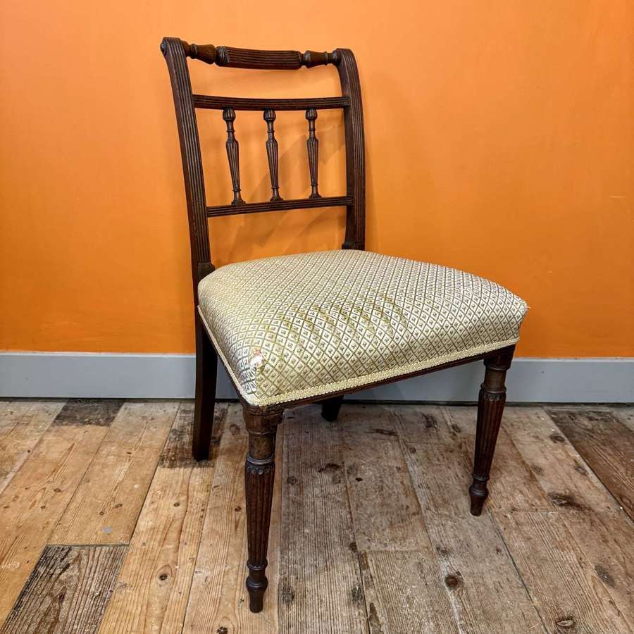 Regency Mahogany Side Chair