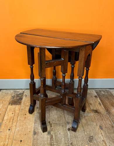 Gateleg Table made from Timber from H.M Queen Victoria's Yacht Osborne