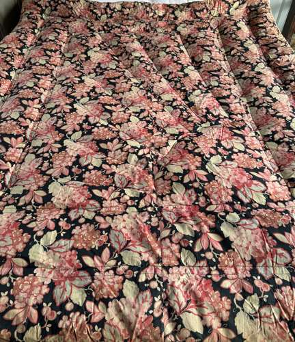 Art Deco Feather Filled Double Eiderdown