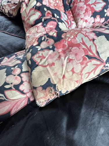 Art Deco Feather Filled Double Eiderdown
