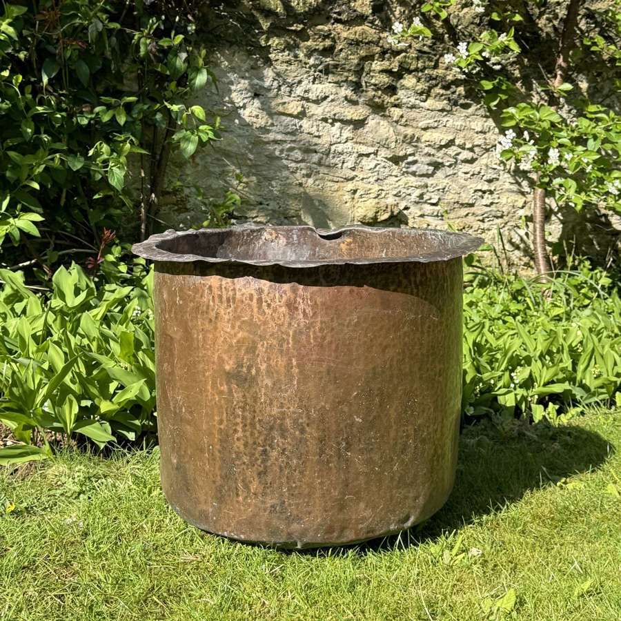 Large Victorien Copper with Good Patination