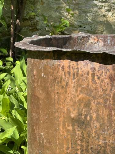 Large Victorien Copper with Good Patination