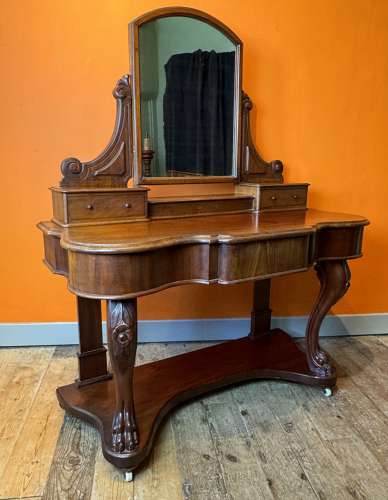 Victorian Mahogany Duchess Dressing Table