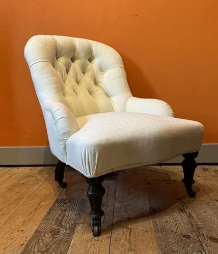 Victorian Button Back Armchair