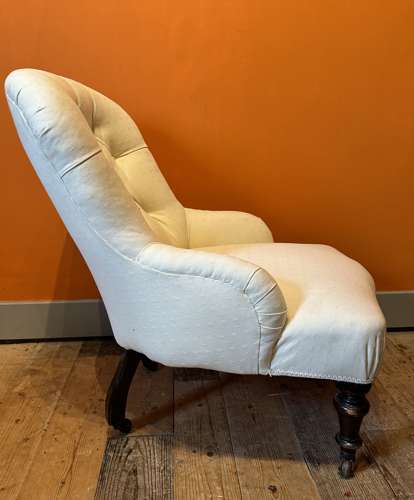 Victorian Button Back Armchair