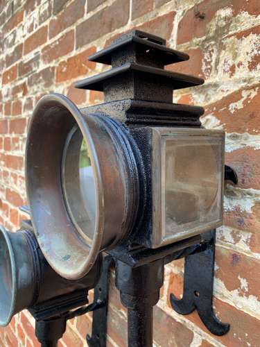 Pair of 19th Century Coaching Lanterns