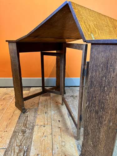Cotswolds School Metamorphic Oak Table attributed to Fred F. Foster