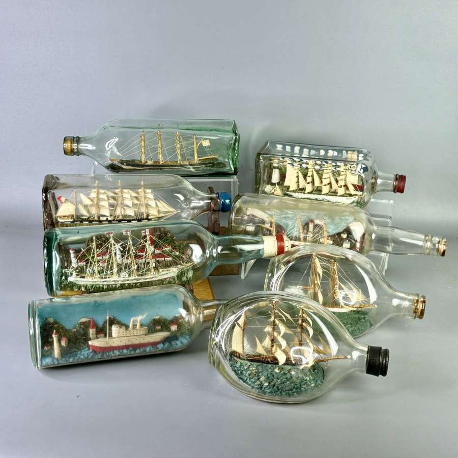 Collection of Ships in Bottles - To be Sold Individually