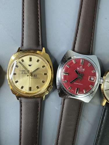 Various New and Unused Old Stock 1970's Wristwatches
