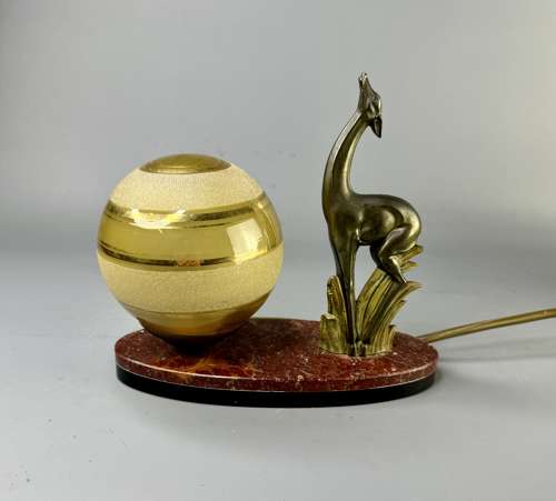 French Art Deco Table Lamp