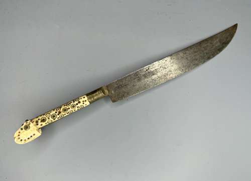 19th Century Bone Handled Balkan Dagger / Knife