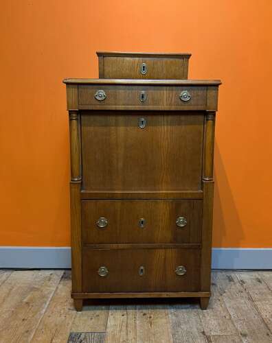19th Century French Child's Secretaire a Abattant