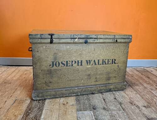 19th Century Scumbled Pine Trunk