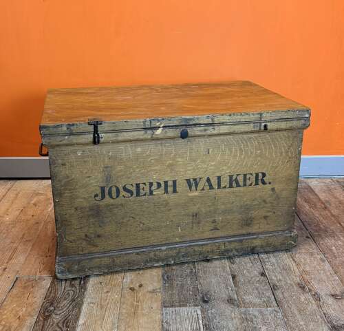 19th Century Scumbled Pine Trunk
