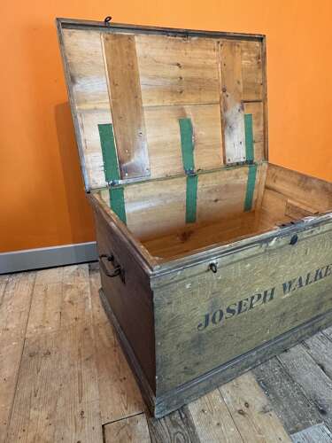 19th Century Scumbled Pine Trunk