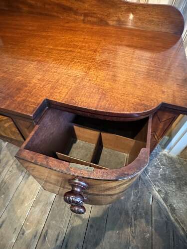 Regency Inlaid Mahogany Sideboard of Small Proportions