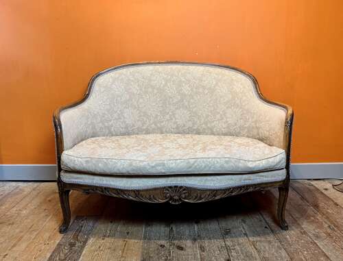19th Century French Two Seat Sofa