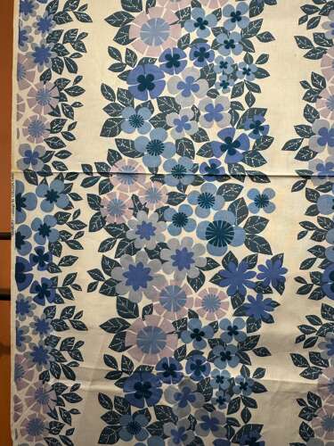 Vintage 1960s Colleen Farr 'Banbury' Design for Heals Furnishing Fabric, 3 metres Unused