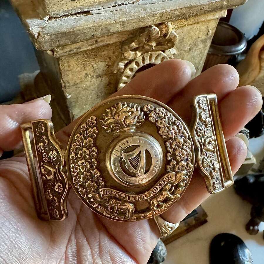 Irish Royal Dublin Fusiliers Officer's Belt Clasp