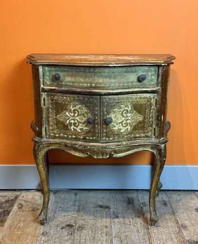 Vintage Italian Florentine Side Cupboard