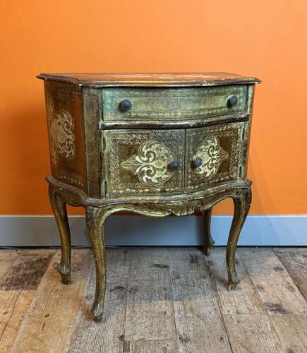 Vintage Italian Florentine Side Cupboard