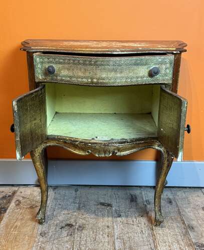 Vintage Italian Florentine Side Cupboard