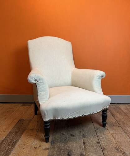 Antique French Napoleon III Armchair