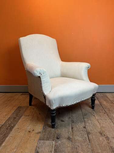 Antique French Napoleon III Armchair