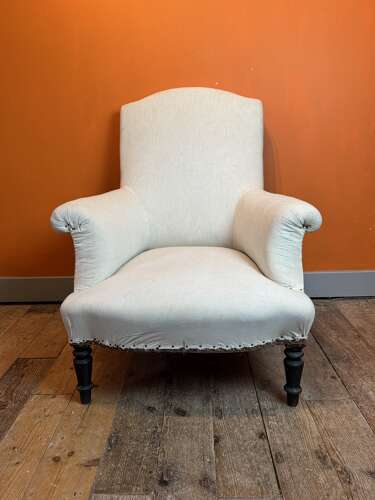 Antique French Napoleon III Armchair