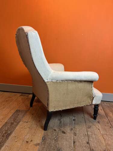 Antique French Napoleon III Armchair