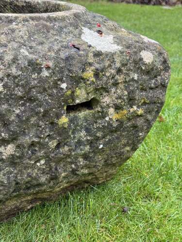 Reclaimed Stone Planter Made Of Stone From The Houses of Parliament Damaged in the Blitz