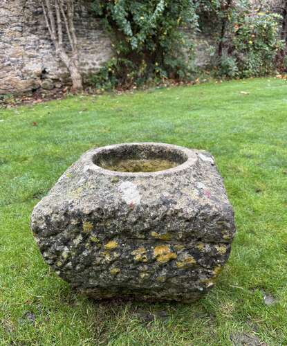 Reclaimed Stone Planter Made Of Stone From The Houses of Parliament Damaged in the Blitz