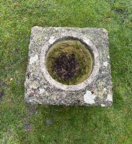 Reclaimed Stone Planter Made Of Stone From The Houses of Parliament Damaged in the Blitz