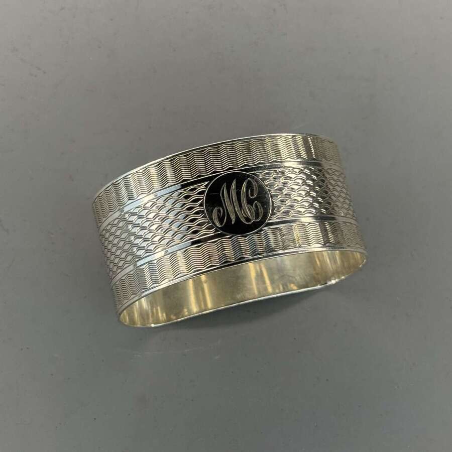 Antique Silver Napkin Ring