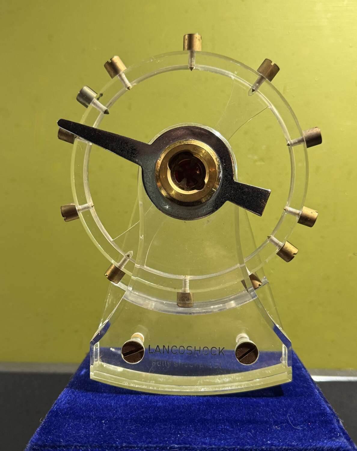Vintage Lancoshock Watch Movement Shock Absorber Shop Display Model
