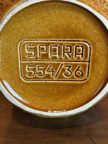 West German Spara Keramik Pottery Vase circa 1970