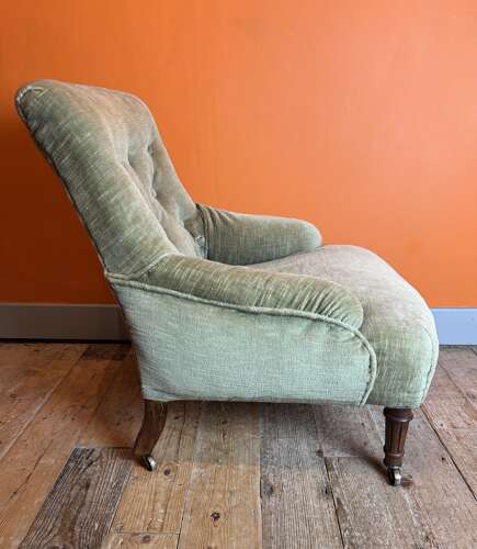 Victorian Button Back Armchair