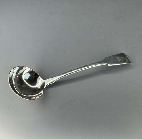 Irish Silver Britannia Standard Sauce Ladle, Dublin 1826